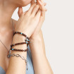 Tamara Comolli INDIA Armband mit Snakewood und Türkis Medium - Bild 3