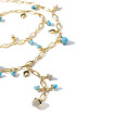 Tamara Comolli MIKADO Halskette 'Türkis' mit Diamant-Pavé - Bild 2