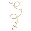 Tamara Comolli MIKADO Halskette 'Candy' mit Diamant-Pavé - Bild 2