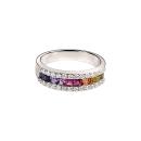 Ruppenthal Ring Saphire fancy Rainbow - Bild 2