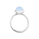Tamara Comolli BOUTON large Ring Chalcedony blue - Bild 2