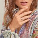 Tamara Comolli BOUTON Ring small pinker Chalcedon - Bild 6