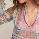 Tamara Comolli MIKADO Flamenco Anhänger mit Chalcedon - Bild 3