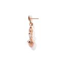 Tamara Comolli MIKADO Ohrringe Dangling 2 Acorns 'Camel' mit Diamant Pavé  - Bild 2