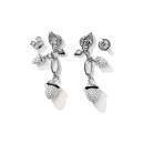 Tamara Comolli MIKADO Dangling 2 Acorns Ohrringe mit Diamant Pavé   - Bild 3