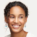 Tamara Comolli MIKADO Ohrringe Dangling 2 Acorns 'Turquoise' - Bild 5