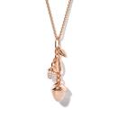 Tamara Comolli MIKADO Ohrringe Dangling 2 Acorns 'Camel' mit Diamant Pavé  - Bild 4