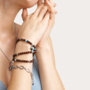 Tamara Comolli INDIA Armband mit Snakewood und Türkis Medium - Bild 3