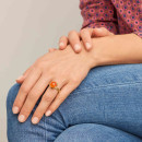 Tamara Comolli BOUTON Ring Large mit Karneol - Bild 4