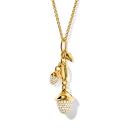 Tamara Comolli MIKADO Dangling 2 Acorns Ohrringe mit Diamant Pavé   - Bild 4