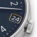 NOMOS Glashütte Minimatik 39 Datum blau - Bild 4