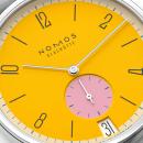 NOMOS Glashütte Tangente 38 Datum Katzengold  - Bild 5