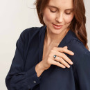 Tamara Comolli BOUTON Ring Large mit London Topas - Bild 6