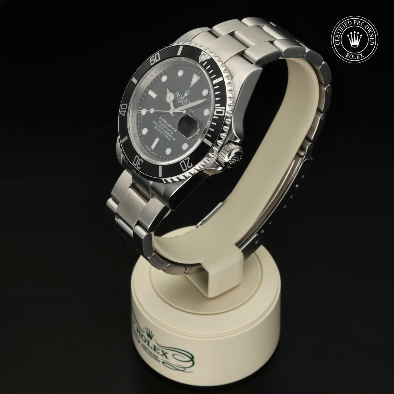 Rolex Oyster Perpetual  Submariner Date M16610-0007 - 360 Grad Ansicht Bild 6