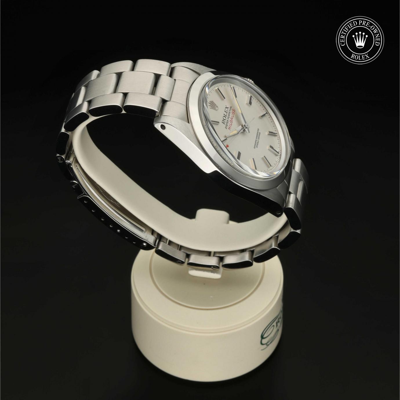 Rolex Oyster Perpetual Milgauss 1019/0 - 360 Grad Ansicht Bild 28