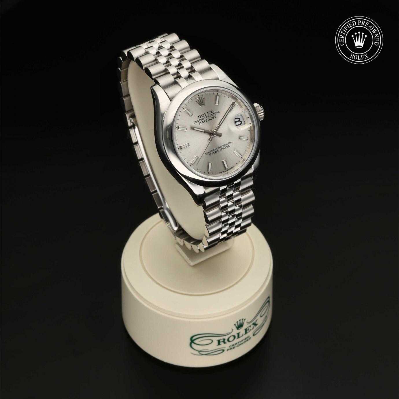 Rolex Datejust 31 M278240-0006 - 360 Grad Ansicht Bild 33