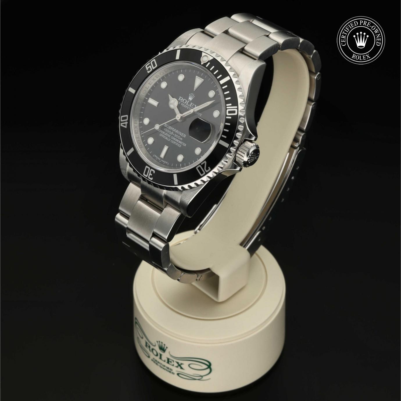 Rolex Oyster Perpetual  Submariner Date M16610-0007 - 360 Grad Ansicht Bild 5