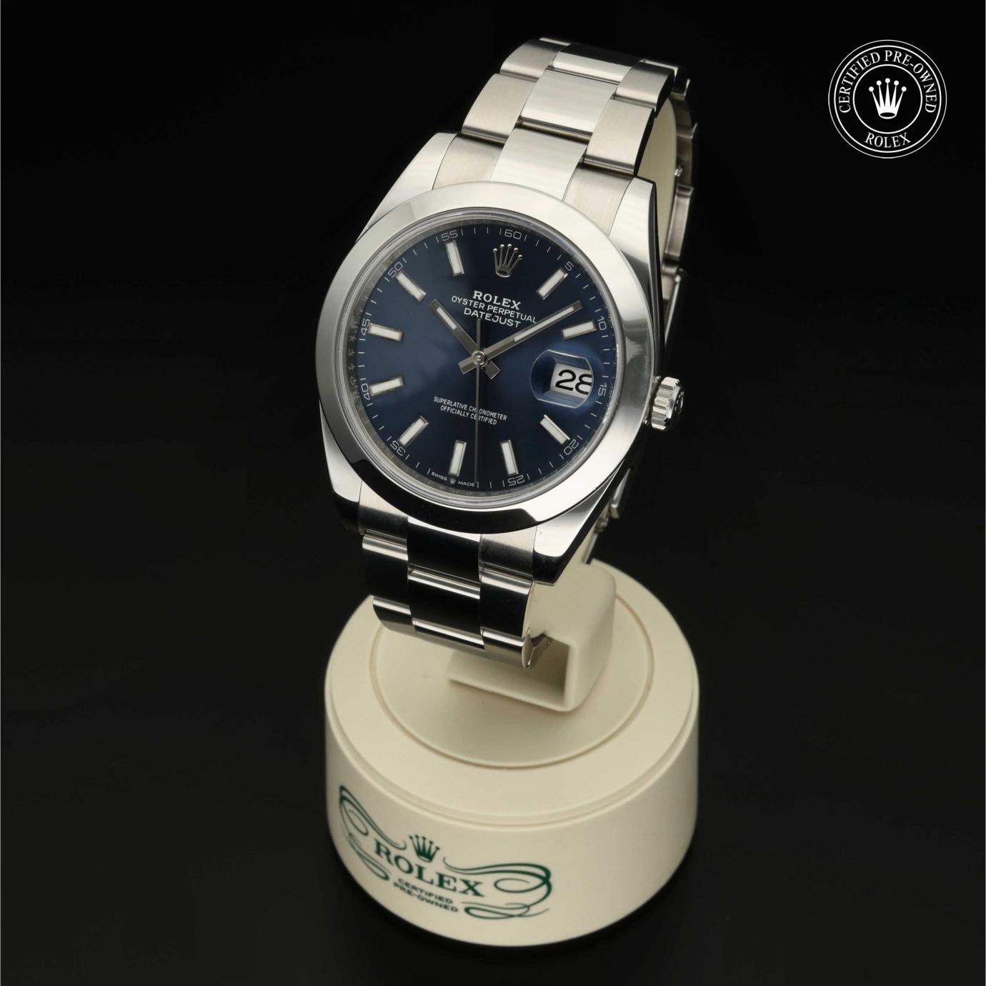 Rolex Datejust 41 M126300-0001 - 360 Grad Ansicht Bild 3