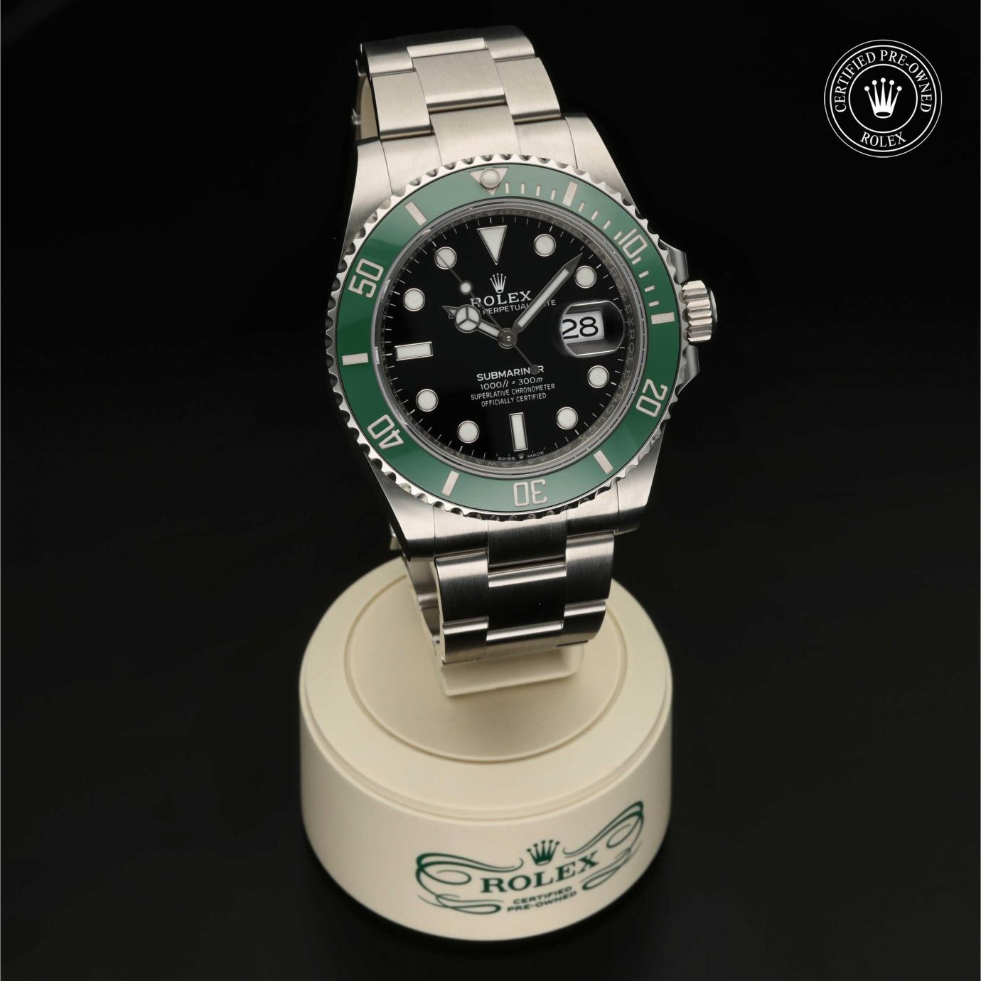Rolex Submariner Date M126610LV-0002 - 360 Grad Ansicht Bild 35