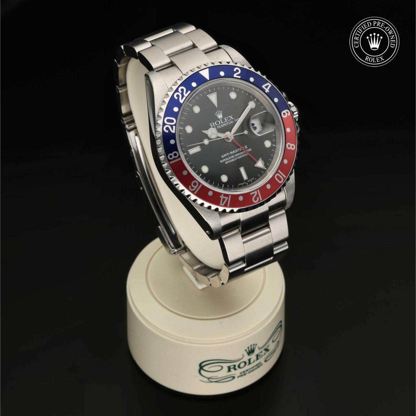 Rolex Oyster Perpetual  GMT-Master II M16710BLRO-0005 - 360 Grad Ansicht Bild 33