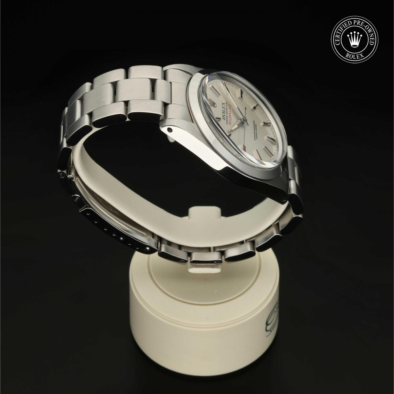 Rolex Oyster Perpetual Milgauss 1019/0 - 360 Grad Ansicht Bild 27