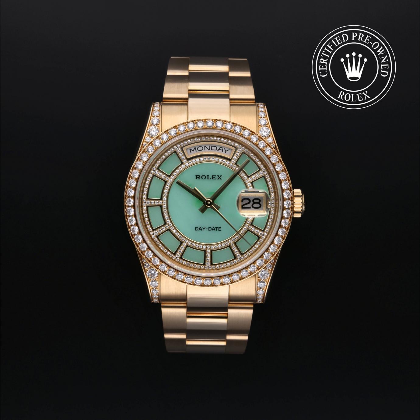 Rolex Day-Date 36 M118388-0159 Herrenuhr Soldier
