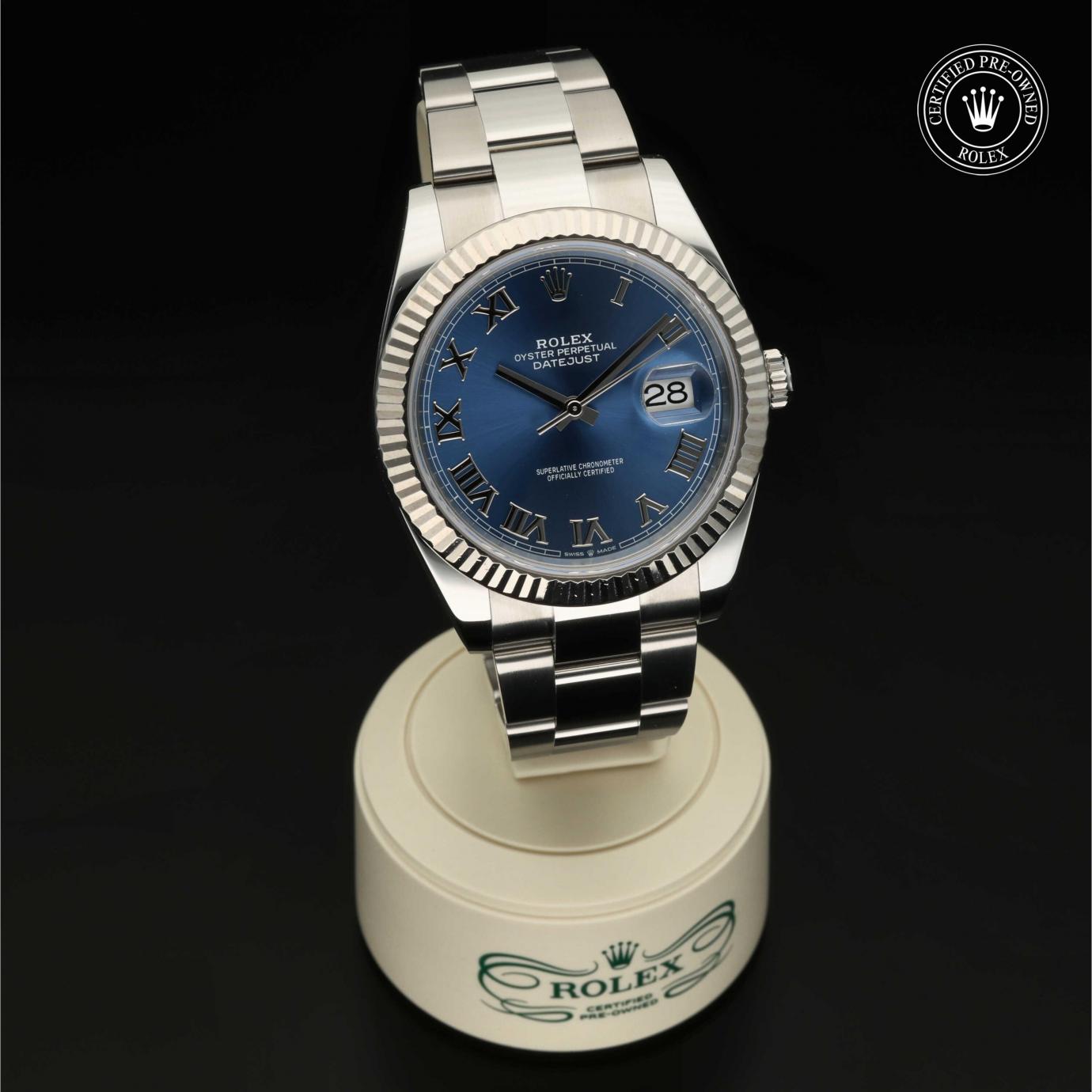 Rolex Datejust 41 M126334-0025 - 360 Grad Ansicht Bild 35