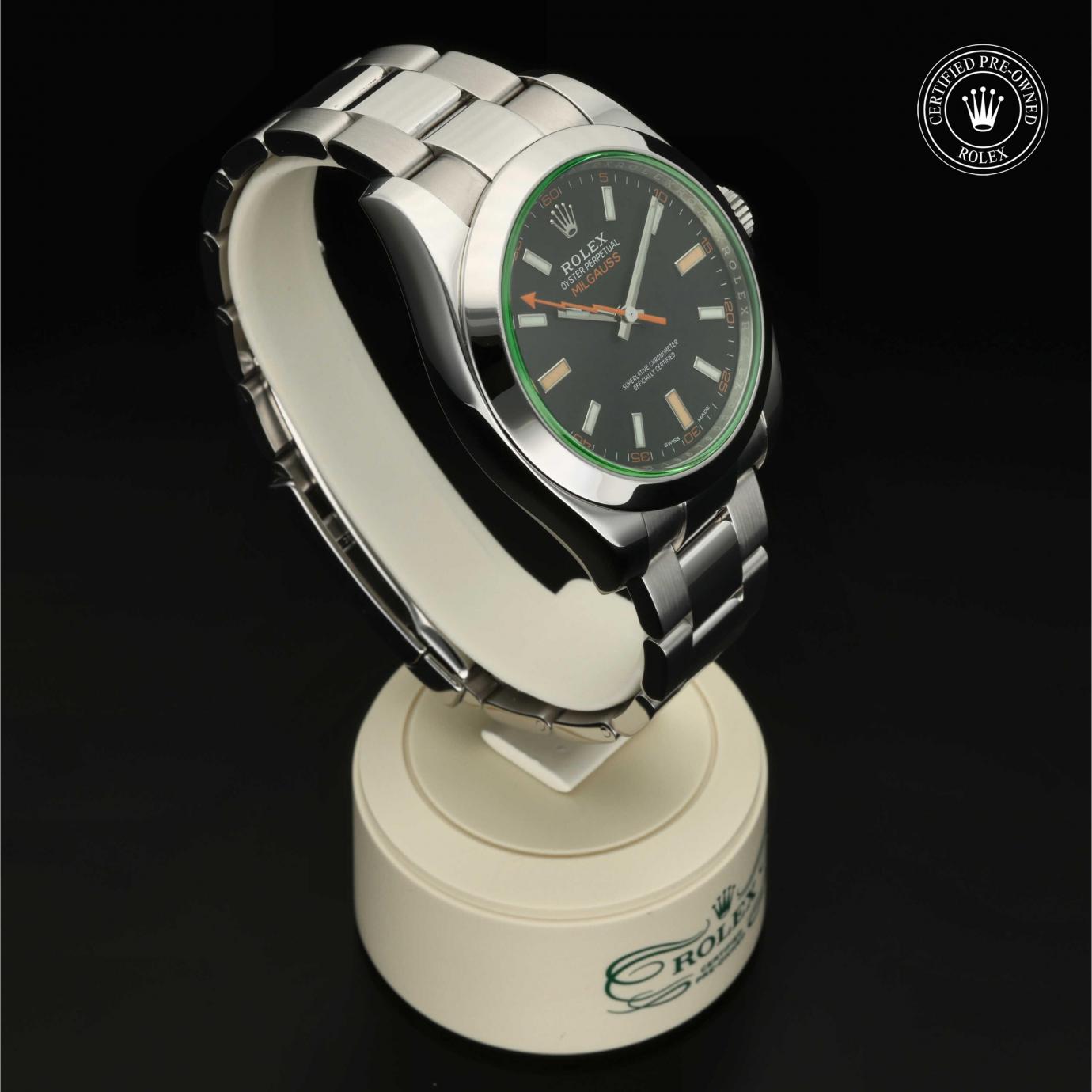 Rolex Milgauss M116400GV-0001 Herrenuhr Bild 4 