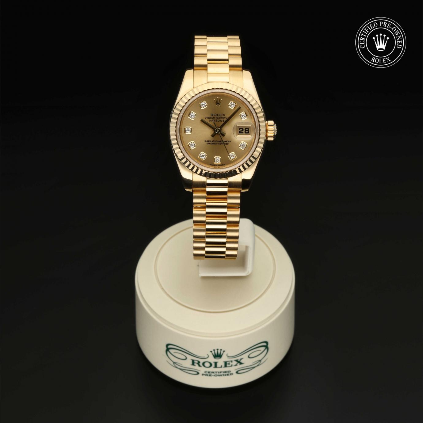 Rolex Oyster Perpetual Lady-Datejust 26 M179178-0086 Herrenuhr Bild 1