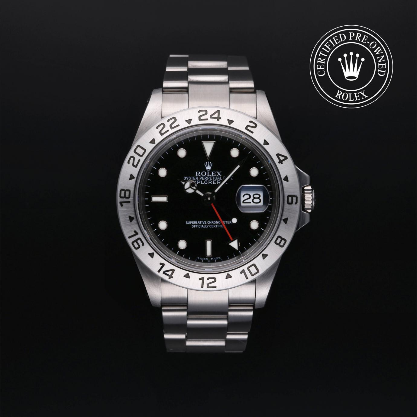 Rolex Oyster Perpetual Explorer II M16570-0005 Herrenuhr Soldier