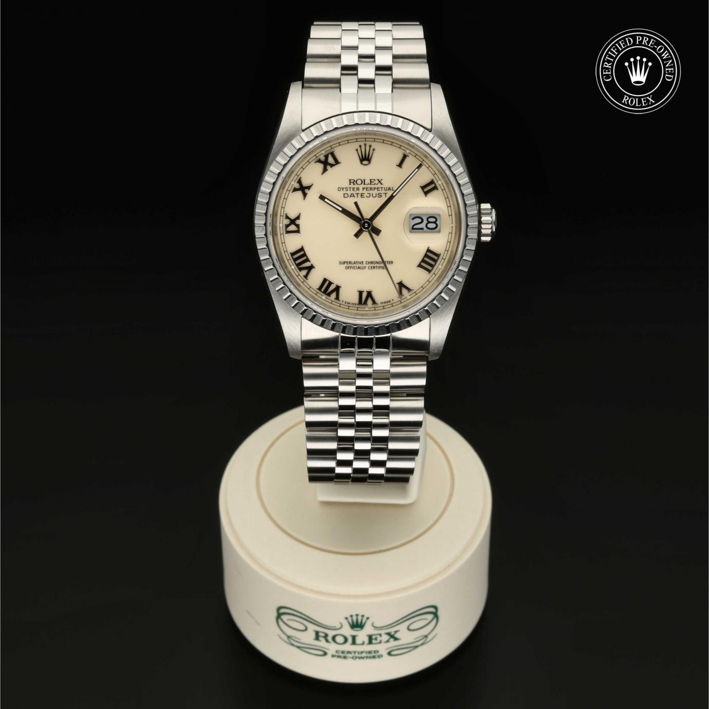 Rolex Oyster Perpetual Datejust 36 M16220-0031 Herrenuhr Bild 1