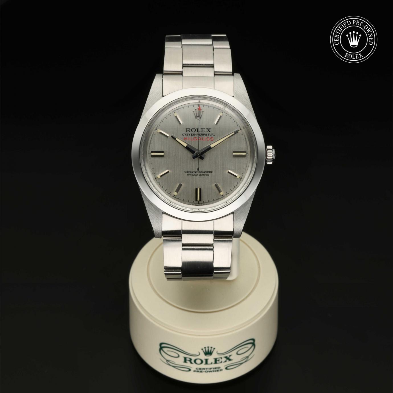 Rolex Oyster Perpetual Milgauss 1019/0 - 360 Grad Ansicht Bild 36