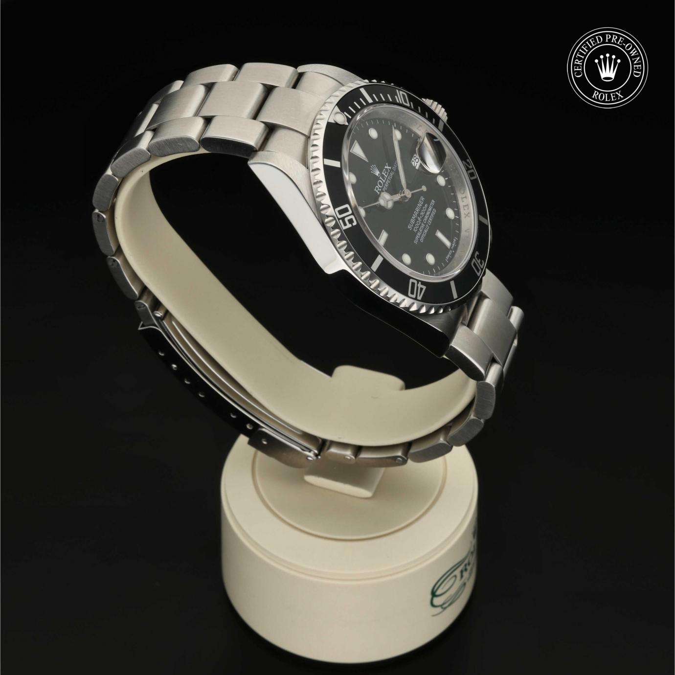 Rolex Oyster Perpetual  Submariner Date M16610-0007 - 360 Grad Ansicht Bild 29