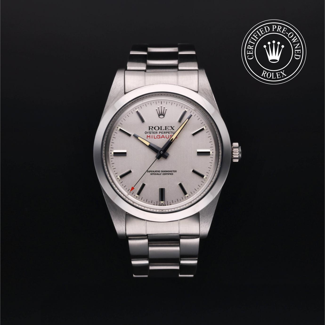 Rolex Oyster Perpetual Milgauss 1019/0 Herrenuhr Soldier