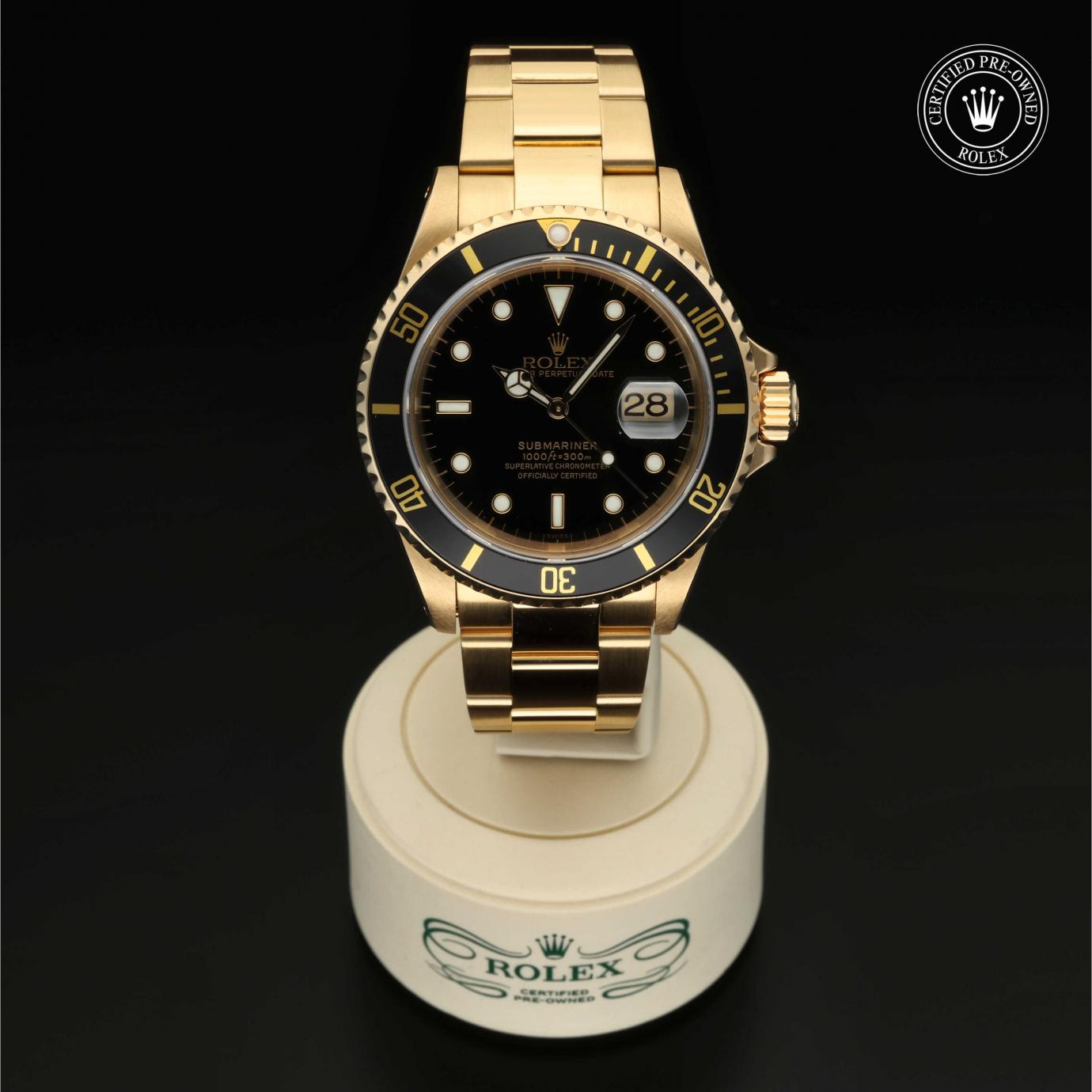 Rolex Oyster Perpetual Submariner Date M16618LN-0003 Herrenuhr Bild 1