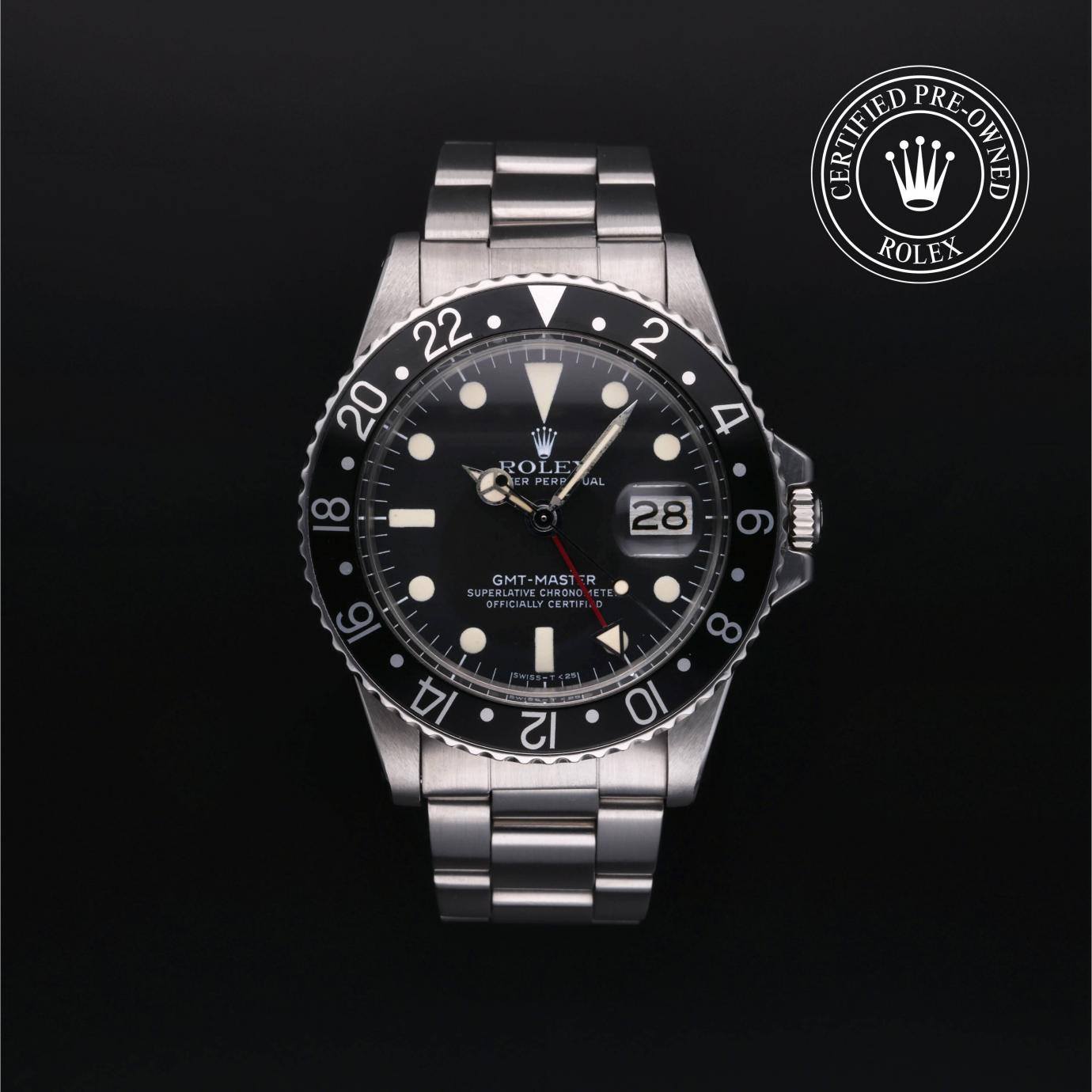 Rolex Oyster Perpetual GMT - Master 1675/0 Herrenuhr Soldier