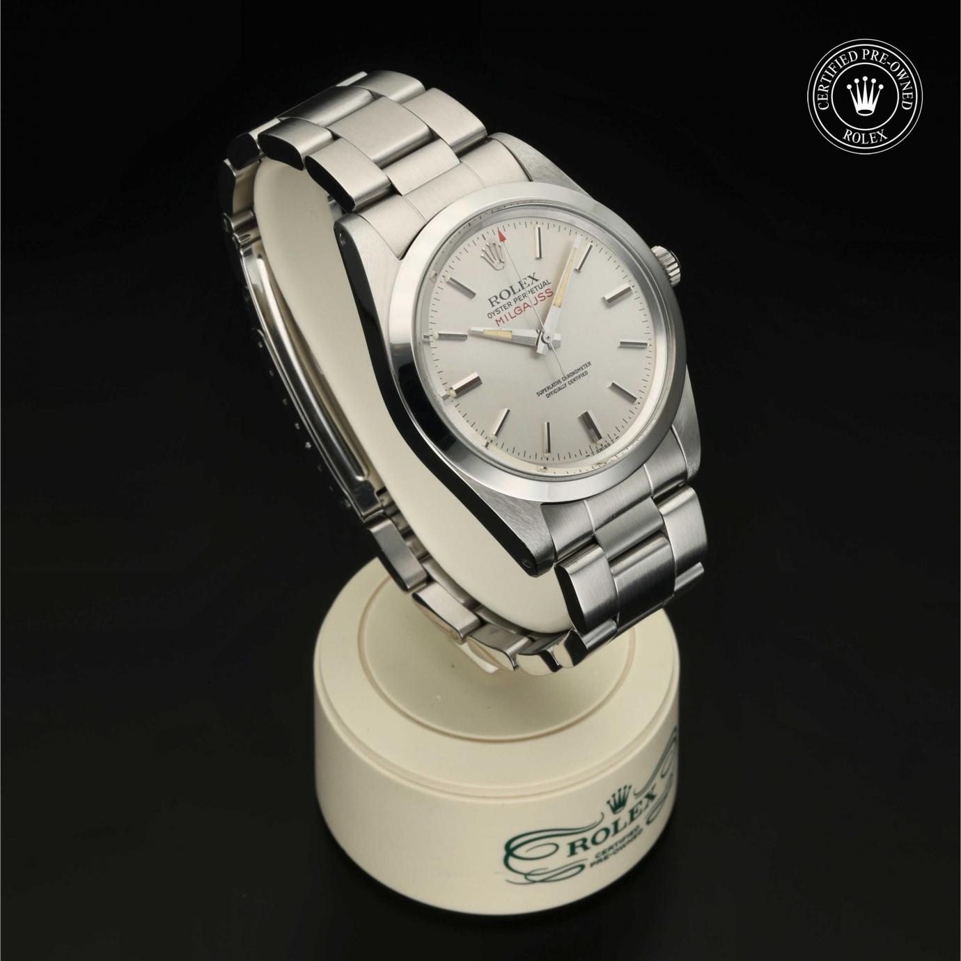 Rolex Oyster Perpetual Milgauss 1019/0 - 360 Grad Ansicht Bild 32
