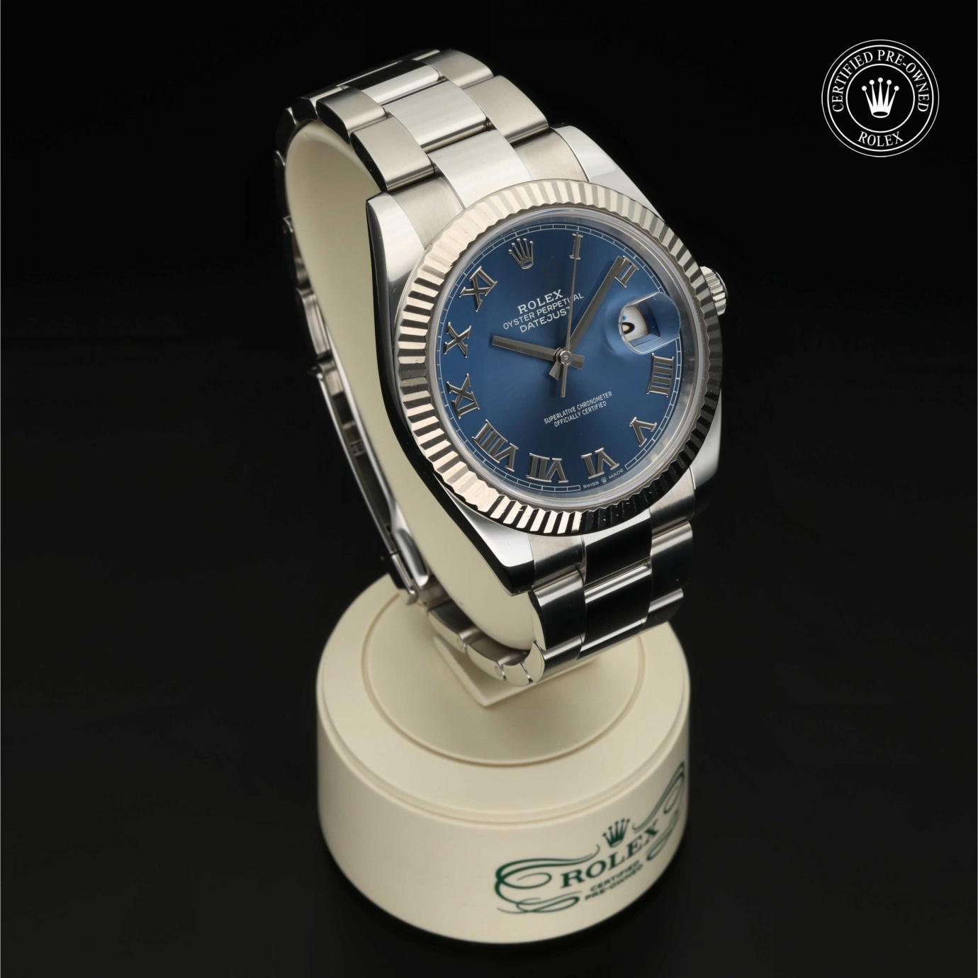 Rolex Datejust 41 M126334-0025 - 360 Grad Ansicht Bild 33