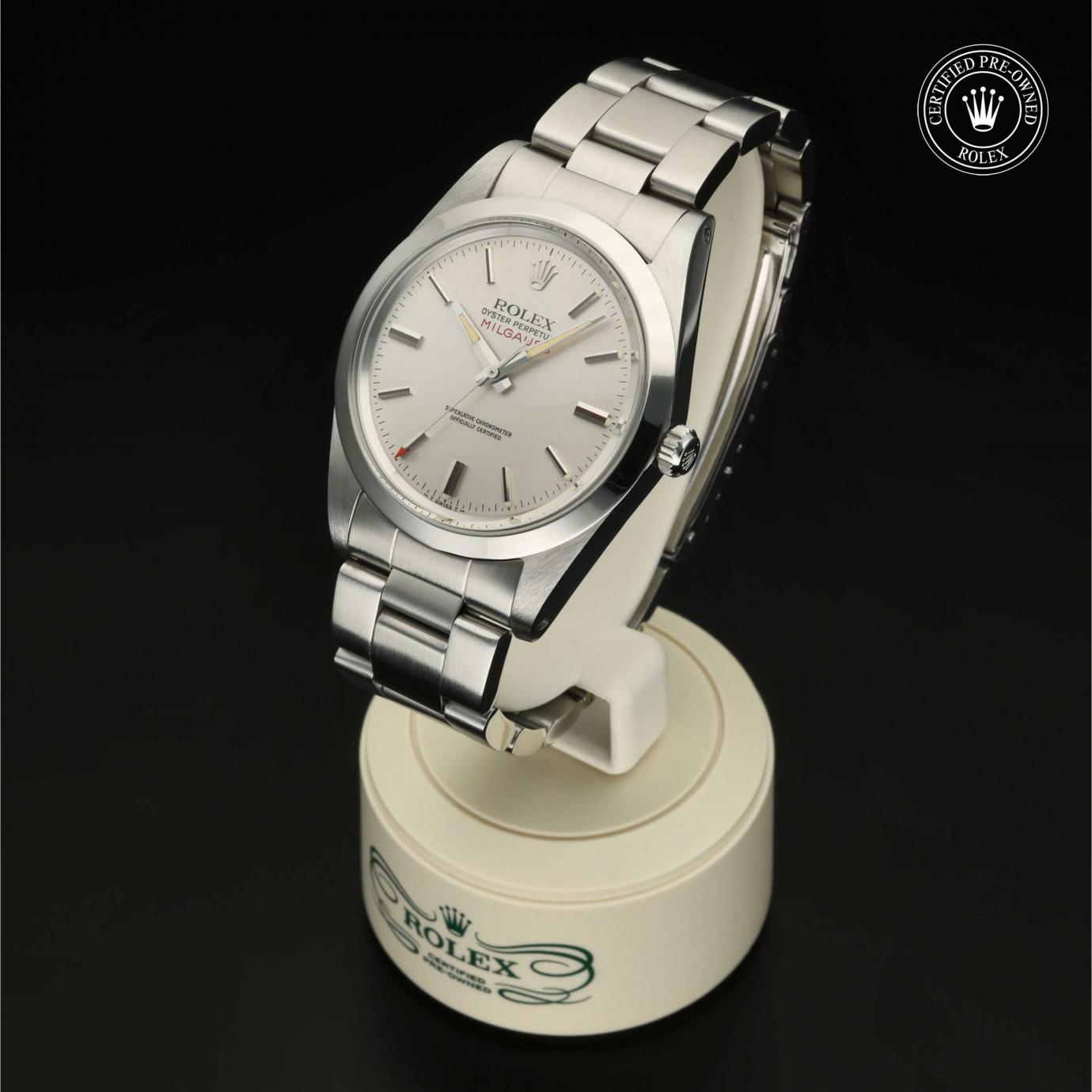 Rolex Oyster Perpetual Milgauss 1019/0 - 360 Grad Ansicht Bild 4