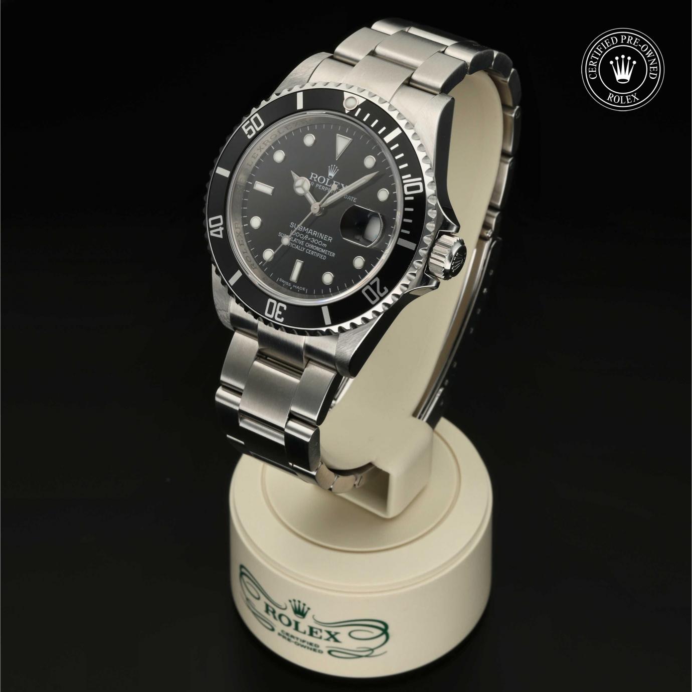 Rolex Oyster Perpetual  Submariner Date M16610-0007 - 360 Grad Ansicht Bild 4