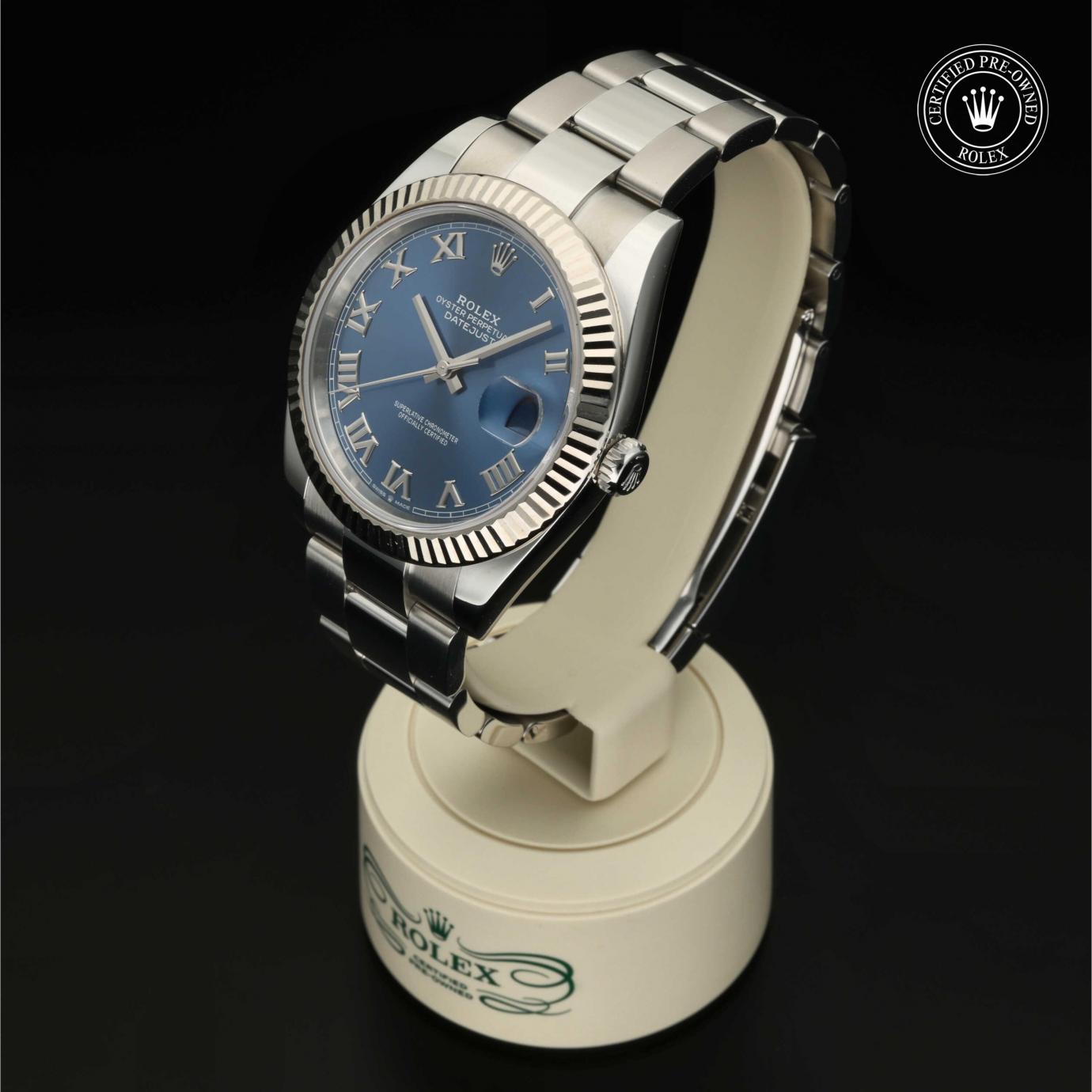 Rolex Datejust 41 M126334-0025 - 360 Grad Ansicht Bild 5