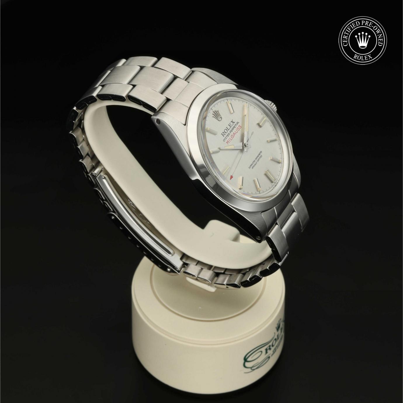 Rolex Oyster Perpetual Milgauss 1019/0 - 360 Grad Ansicht Bild 30