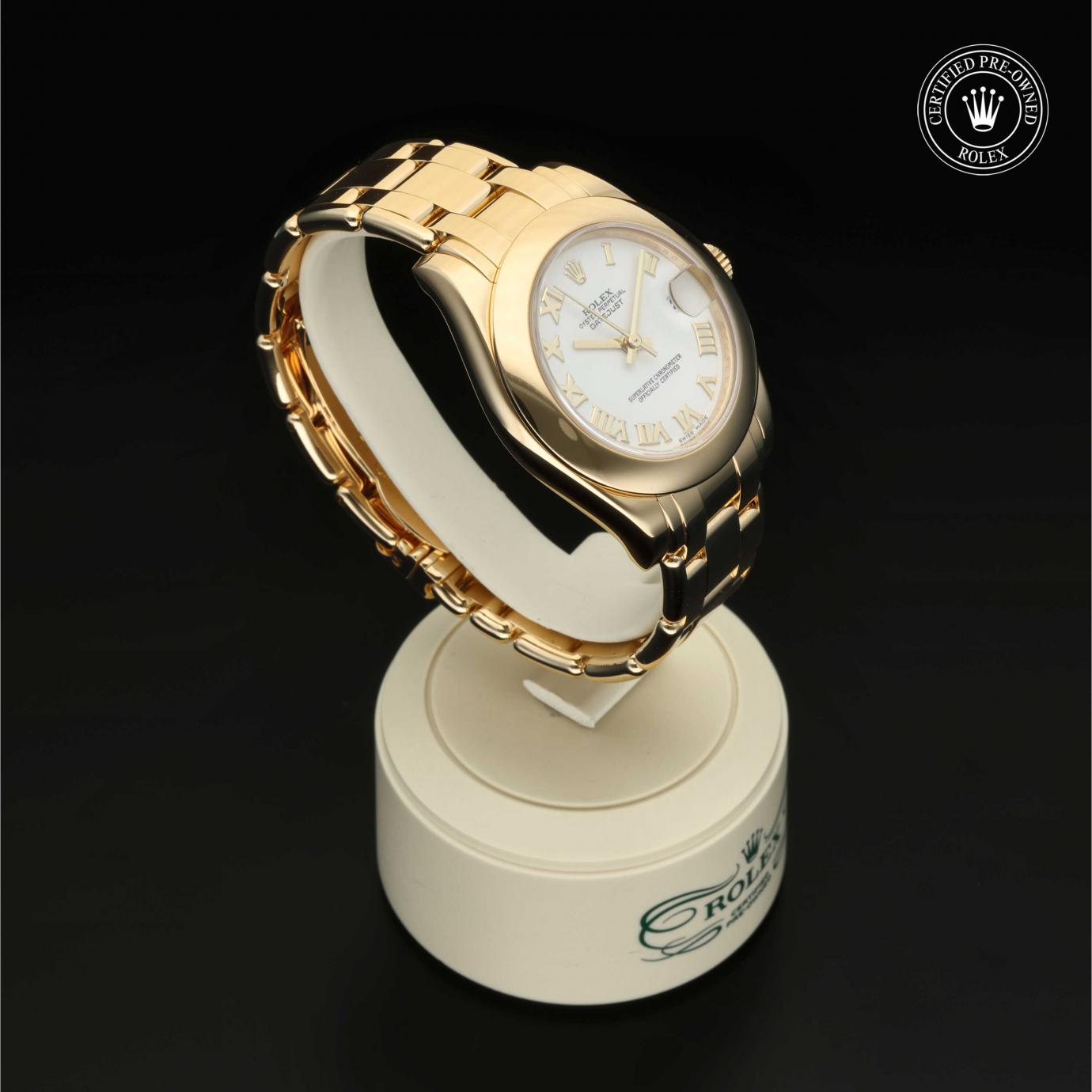 Rolex Oyster Perpetual  Pearlmaster 34 M81208-0008 Herrenuhr Bild 4 