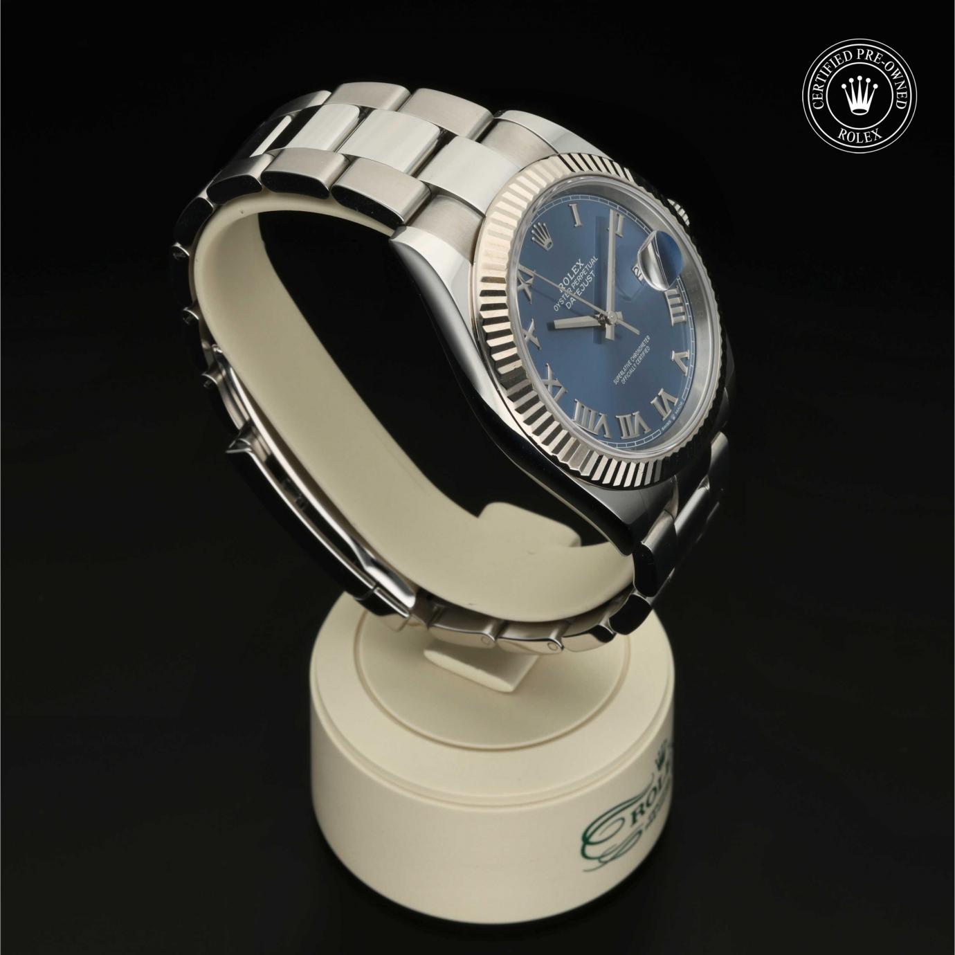 Rolex Datejust 41 M126334-0025 - 360 Grad Ansicht Bild 30