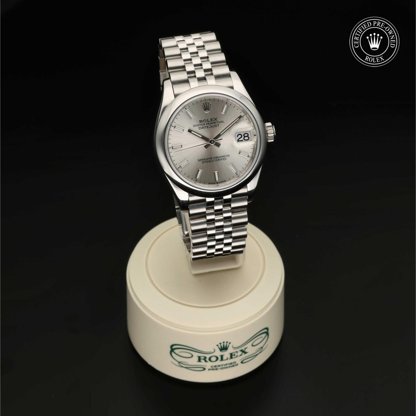 Rolex Datejust 31 M278240-0006 - 360 Grad Ansicht Bild 35