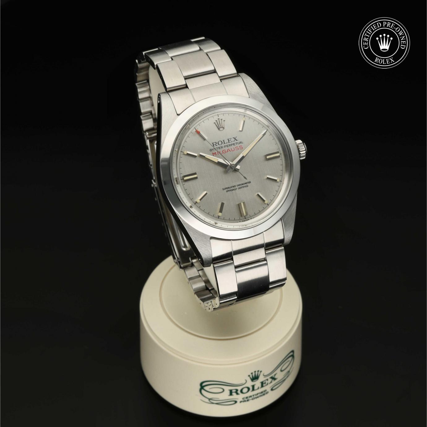 Rolex Oyster Perpetual Milgauss 1019/0 - 360 Grad Ansicht Bild 34