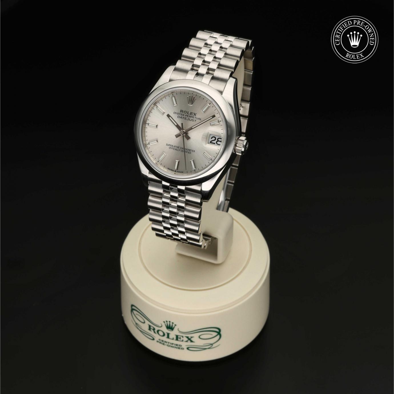 Rolex Datejust 31 M278240-0006 - 360 Grad Ansicht Bild 3