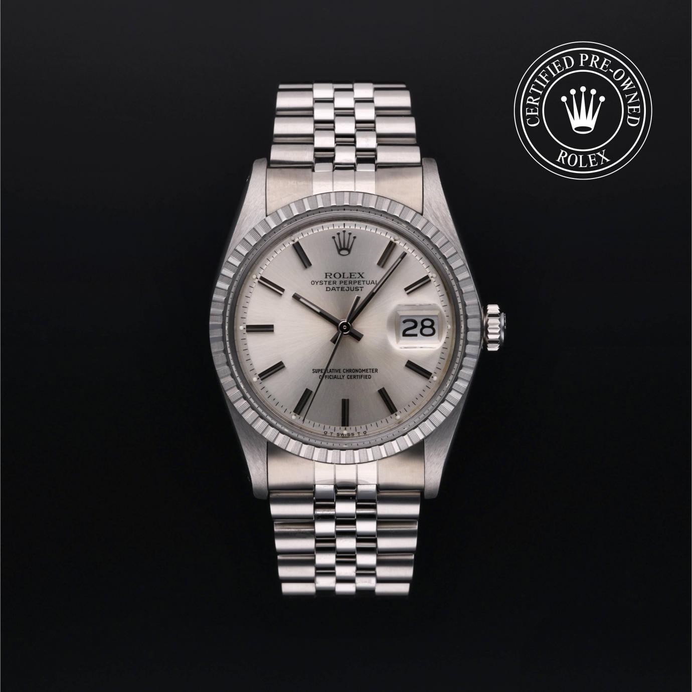 Rolex Oyster Perpetual  Datejust 36 1603/0 Herrenuhr Soldier