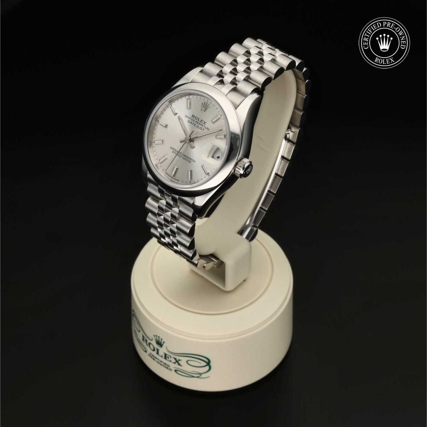 Rolex Datejust 31 M278240-0006 - 360 Grad Ansicht Bild 5