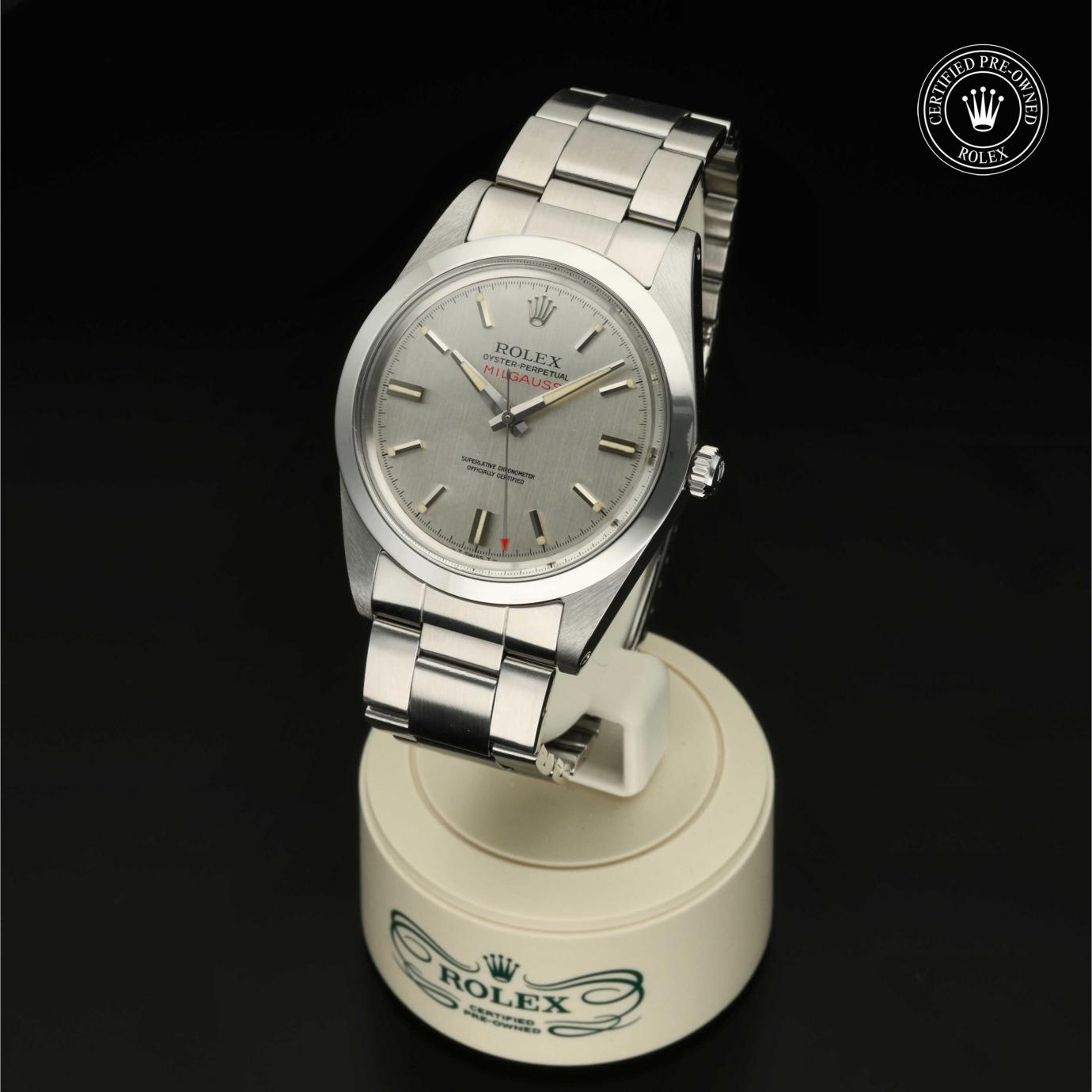 Rolex Oyster Perpetual Milgauss 1019/0 - 360 Grad Ansicht Bild 3